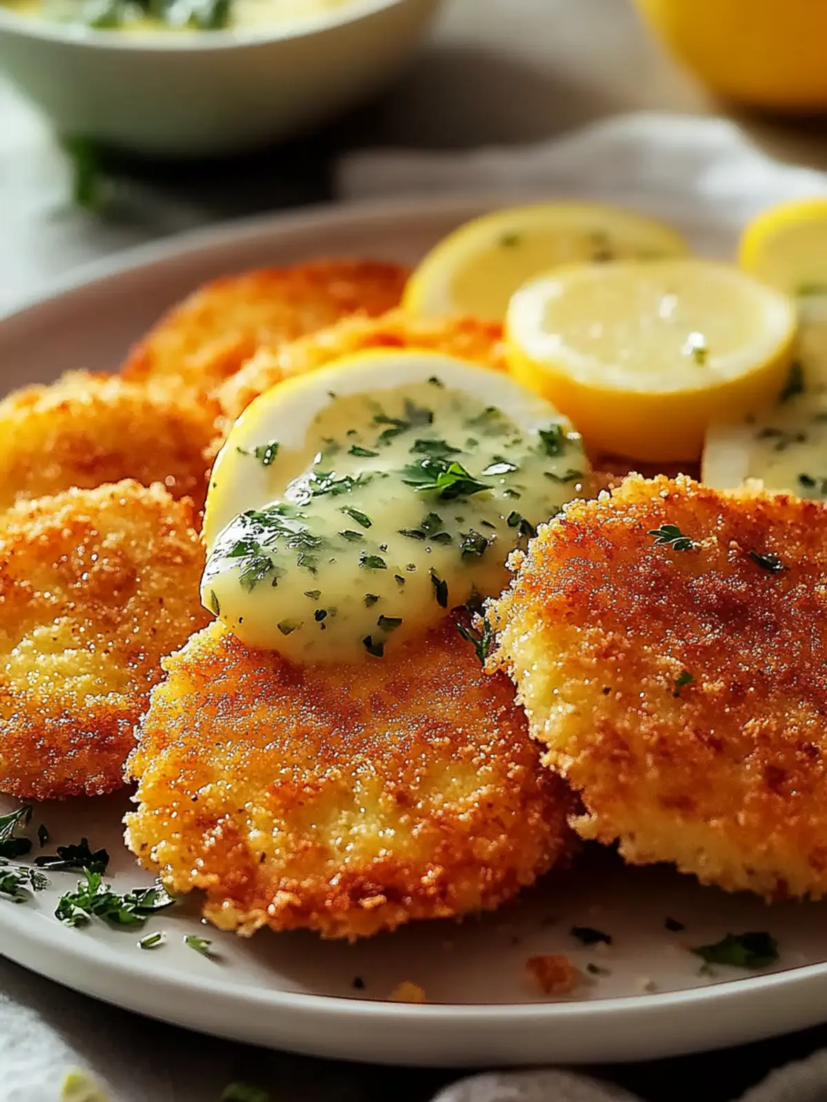Airfryer Kohlrabi Schnitzel