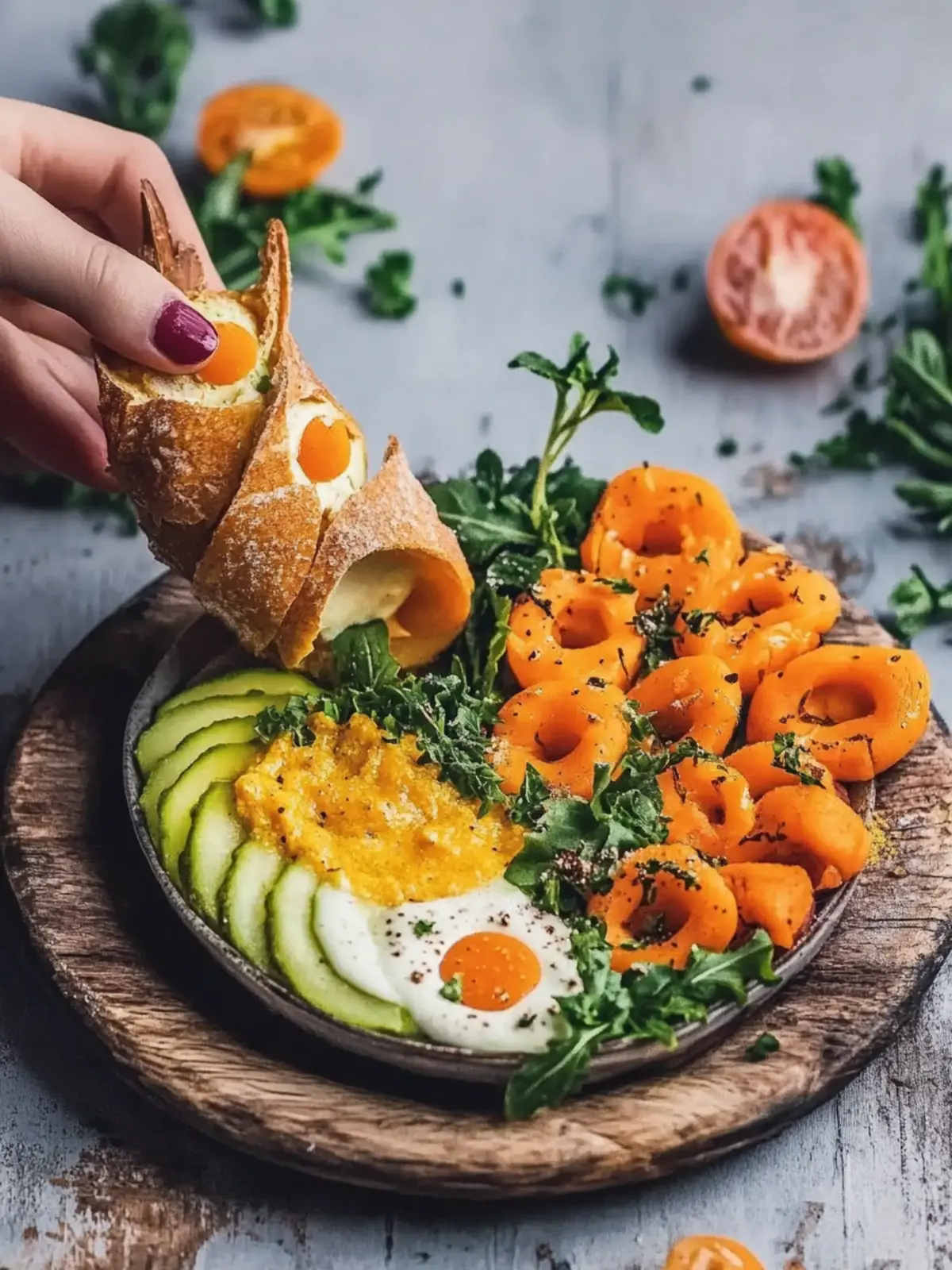 Vegane Osternaschen Karotten