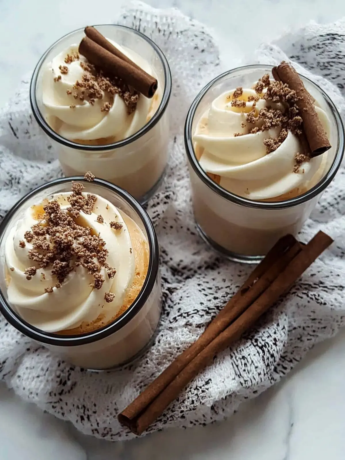 Schnelle Cappuccino-Creme