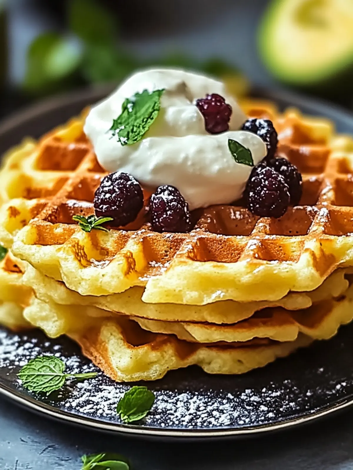 Knusprige Rösti-Waffeln für ein schnelles Frühstück