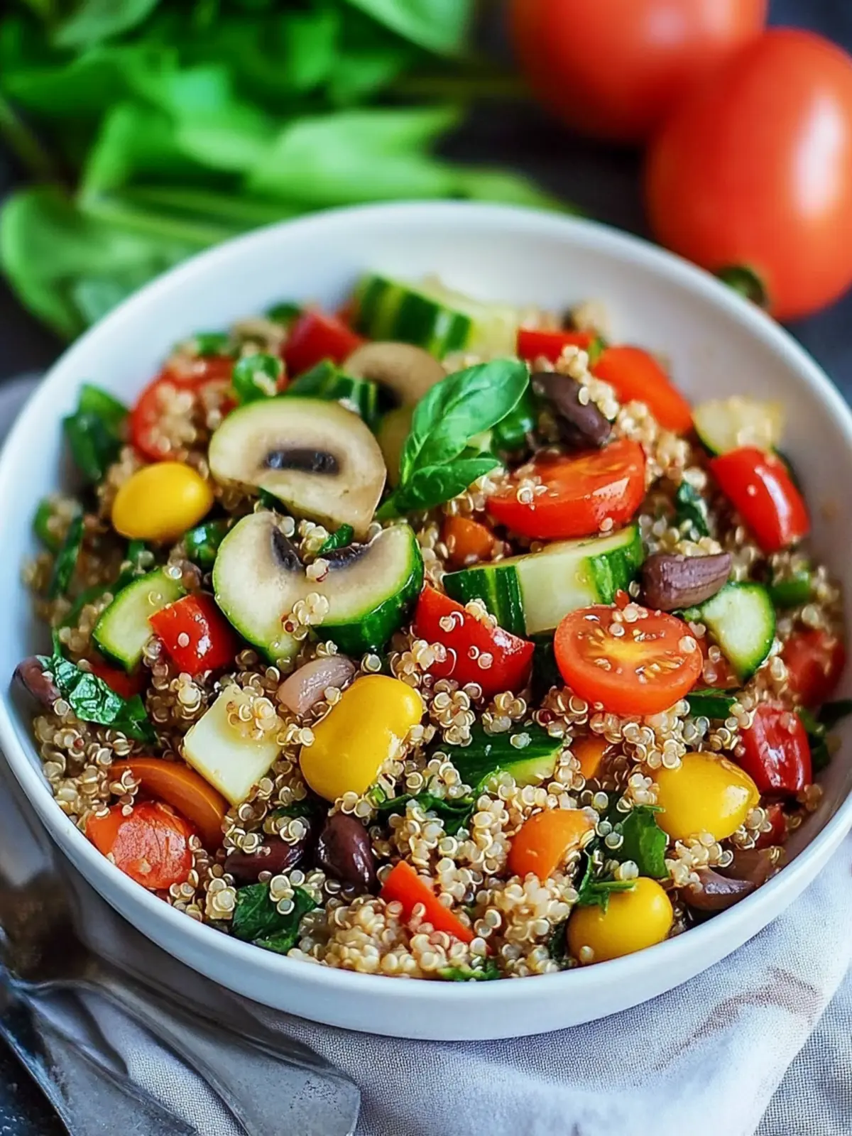 Quinoa mit Gemüse