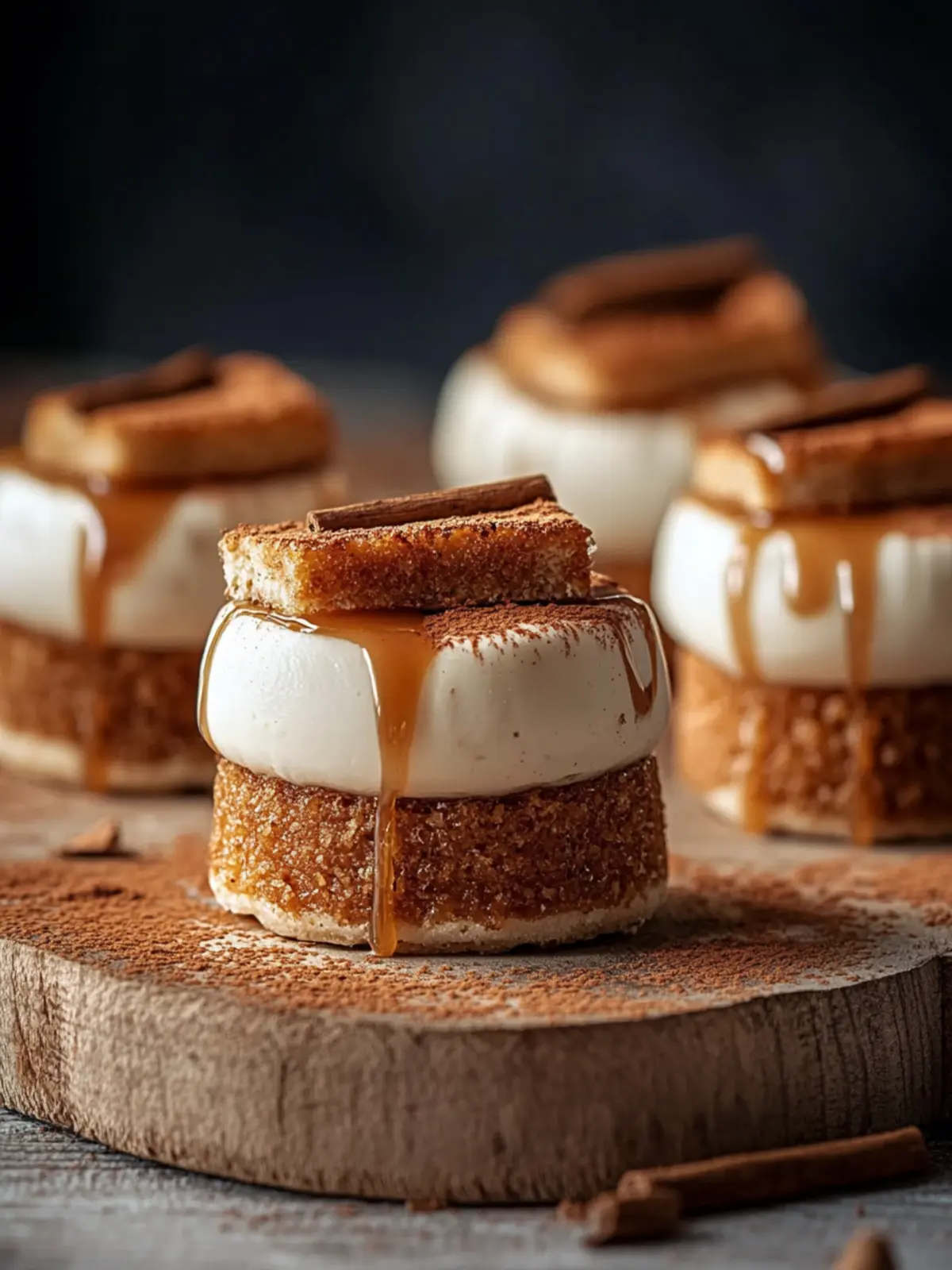 Mini Biscoff Käsekuchen