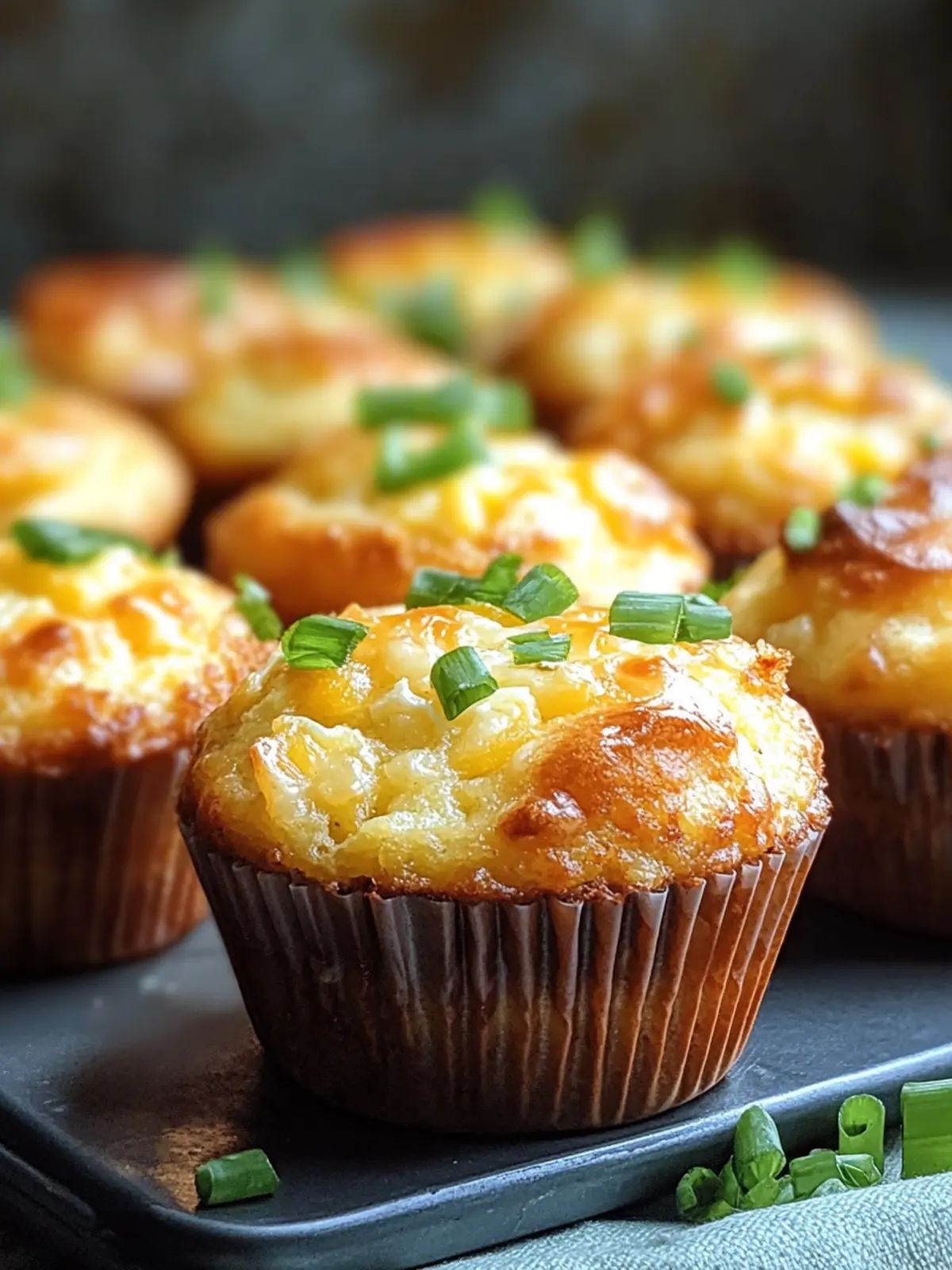 Käse Kartoffel Muffins