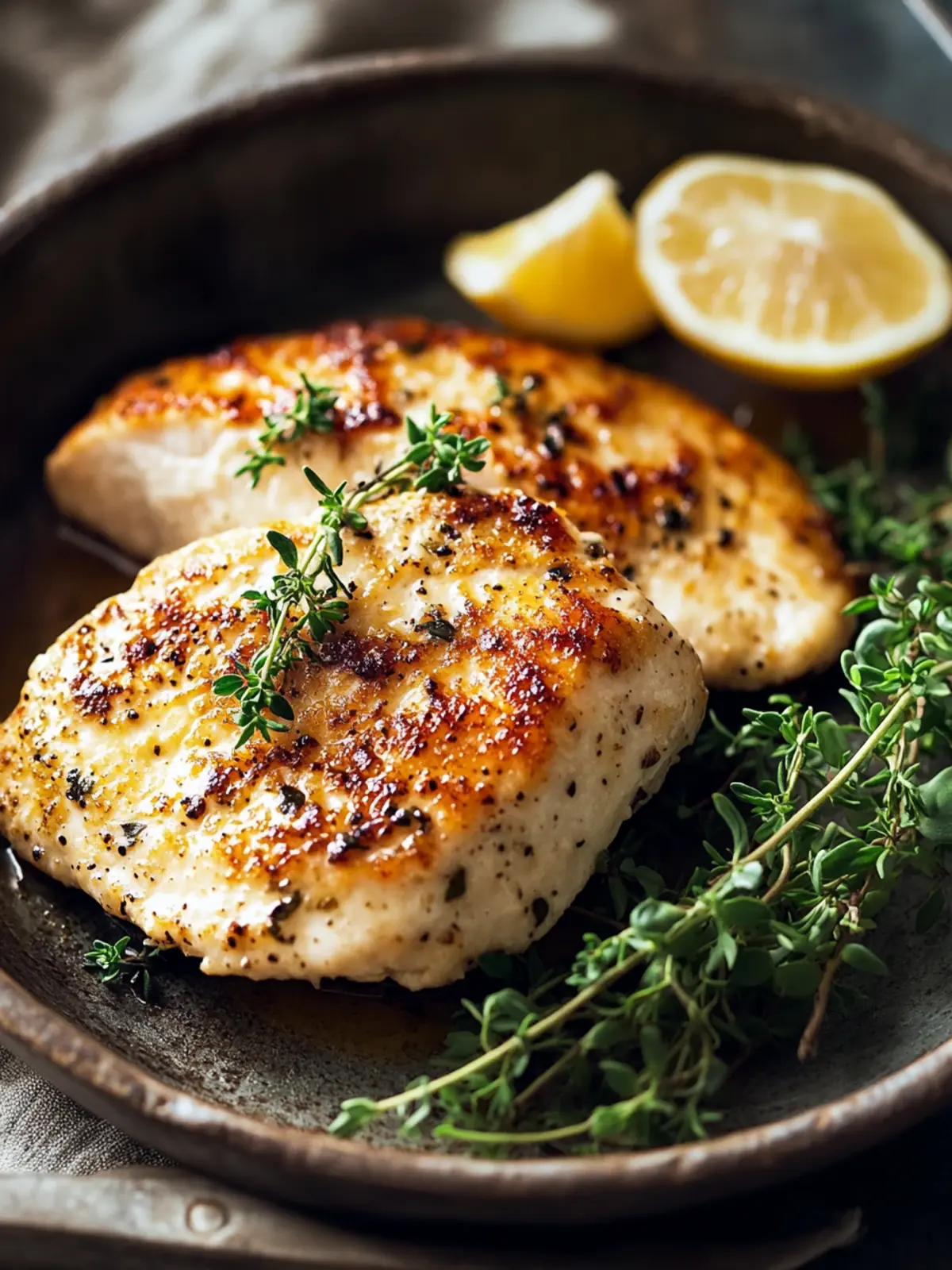 zartschmelzende Hühnerbrust