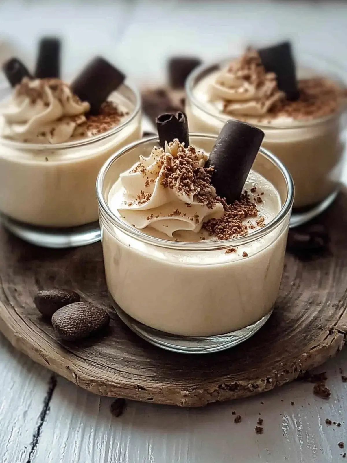 Schnelle Cappuccino-Creme