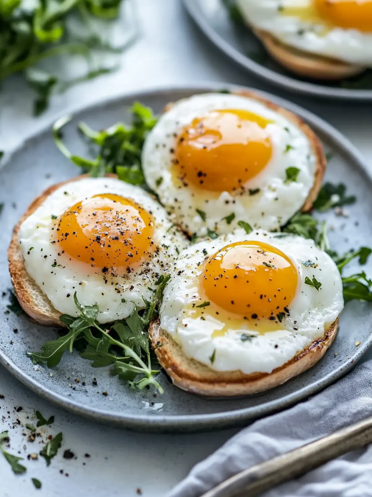 Air Fryer Pochierte Eier Rezept