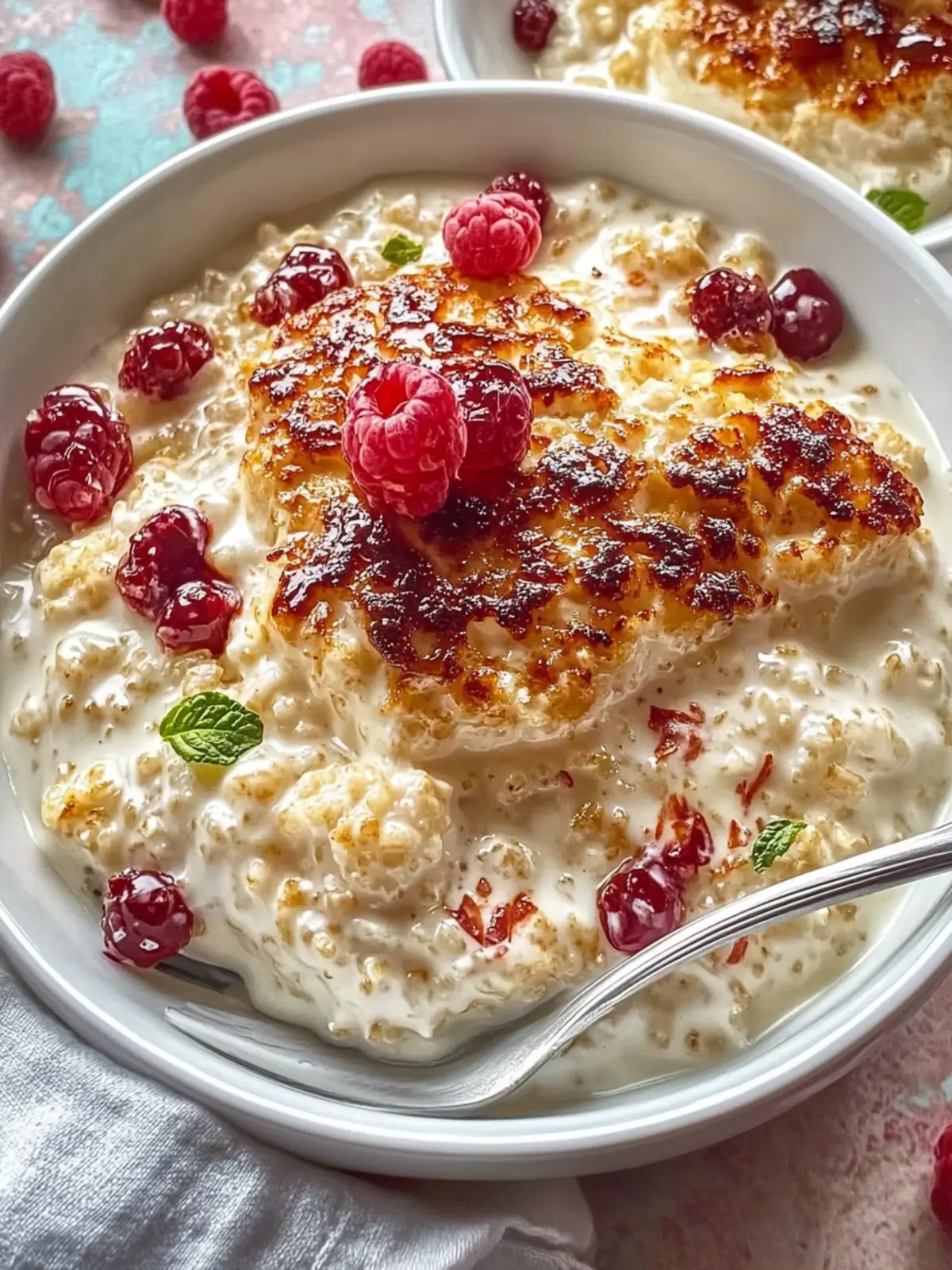 Dump & Bake Cremiger Reis & Hähnchen