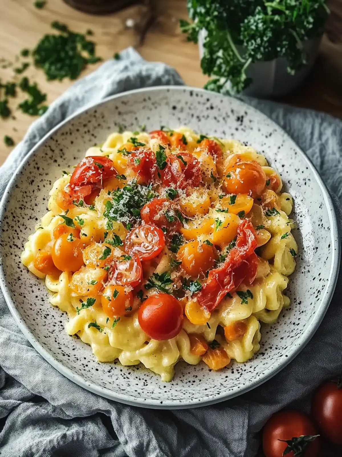 Spätzleauflauf mit Gemüse