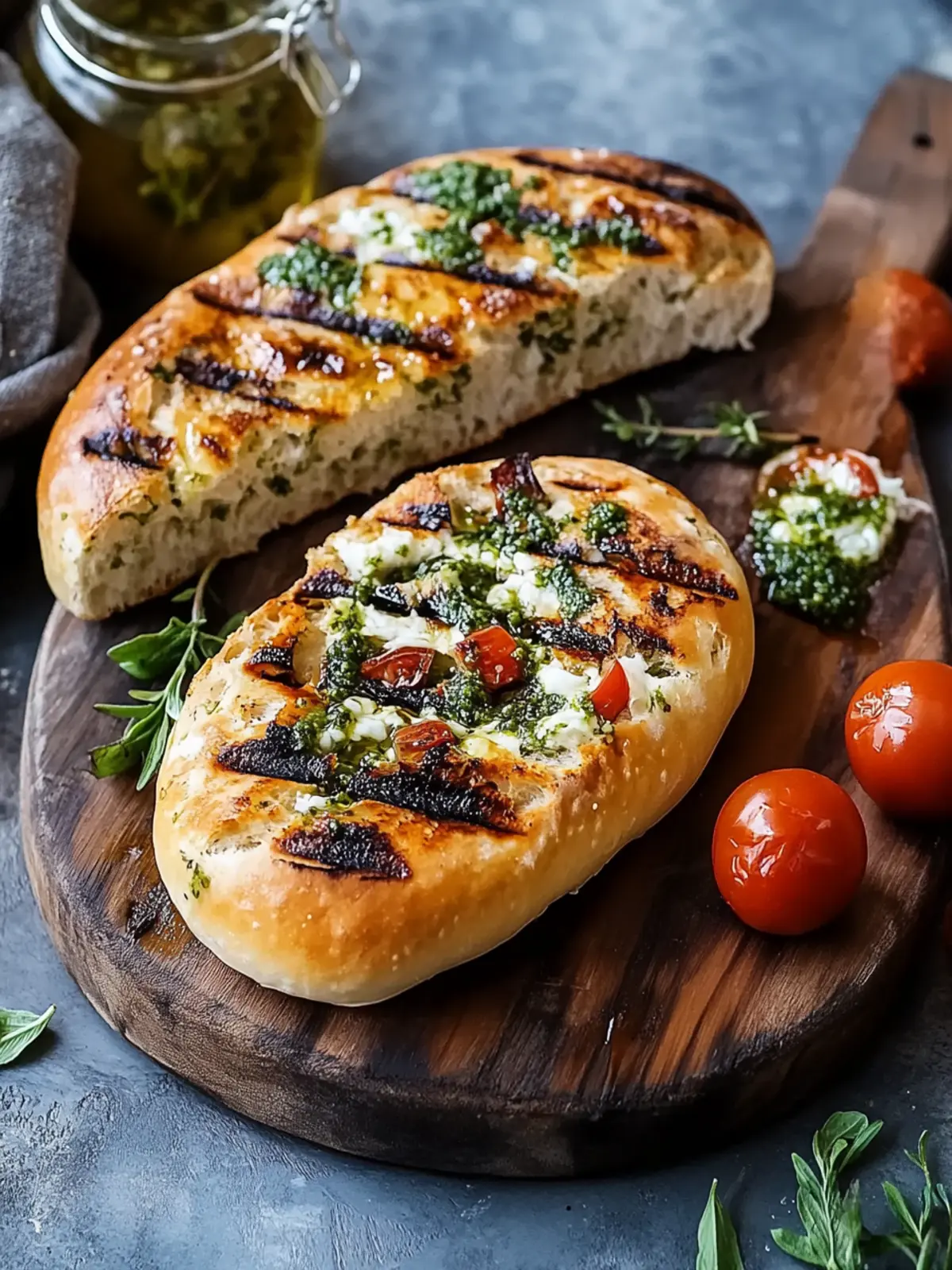 Einfaches gegrilltes Brot für jedes BBQ