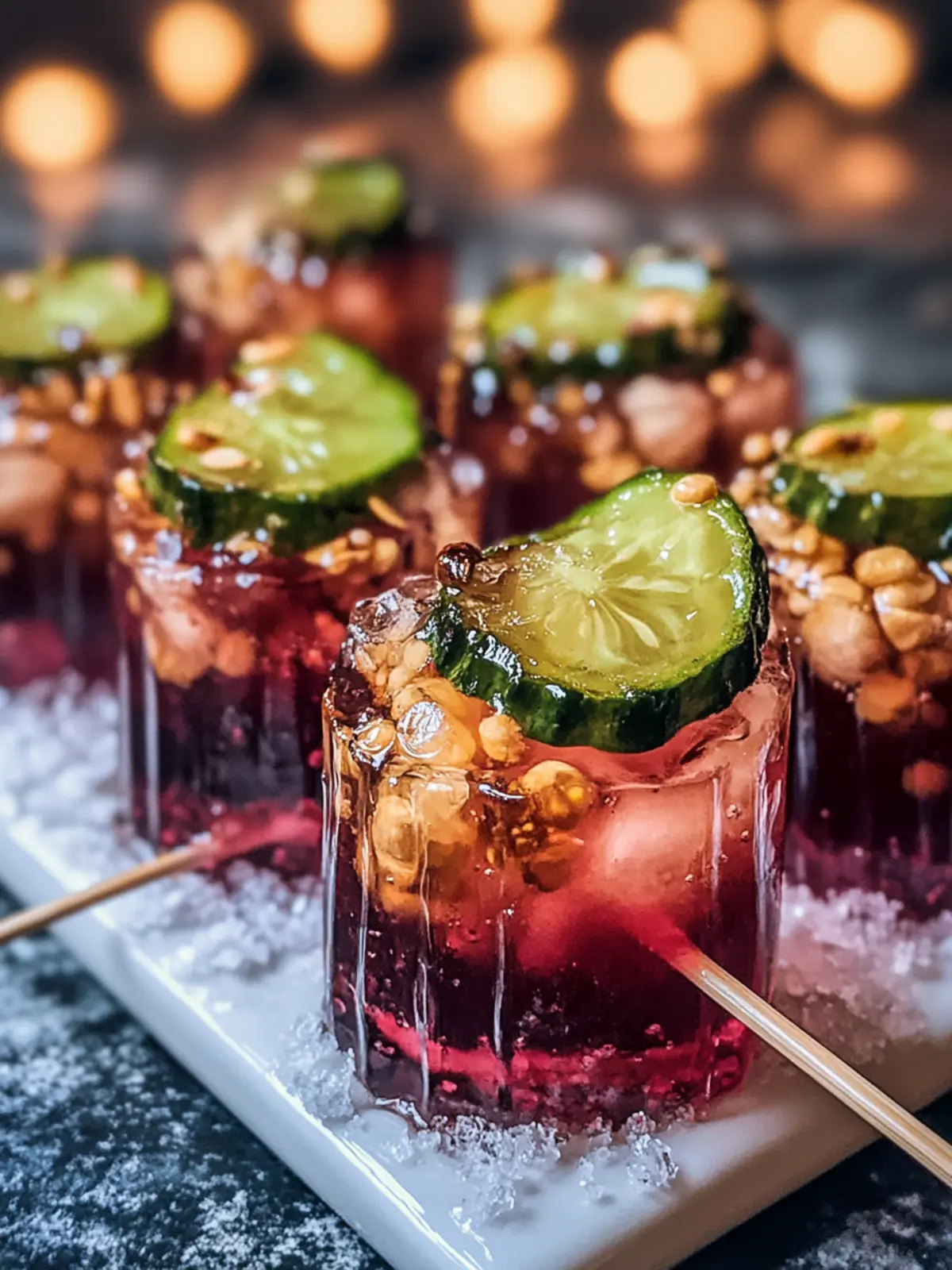 Rosenkohl-Spieße mit Ahorn-Glasur