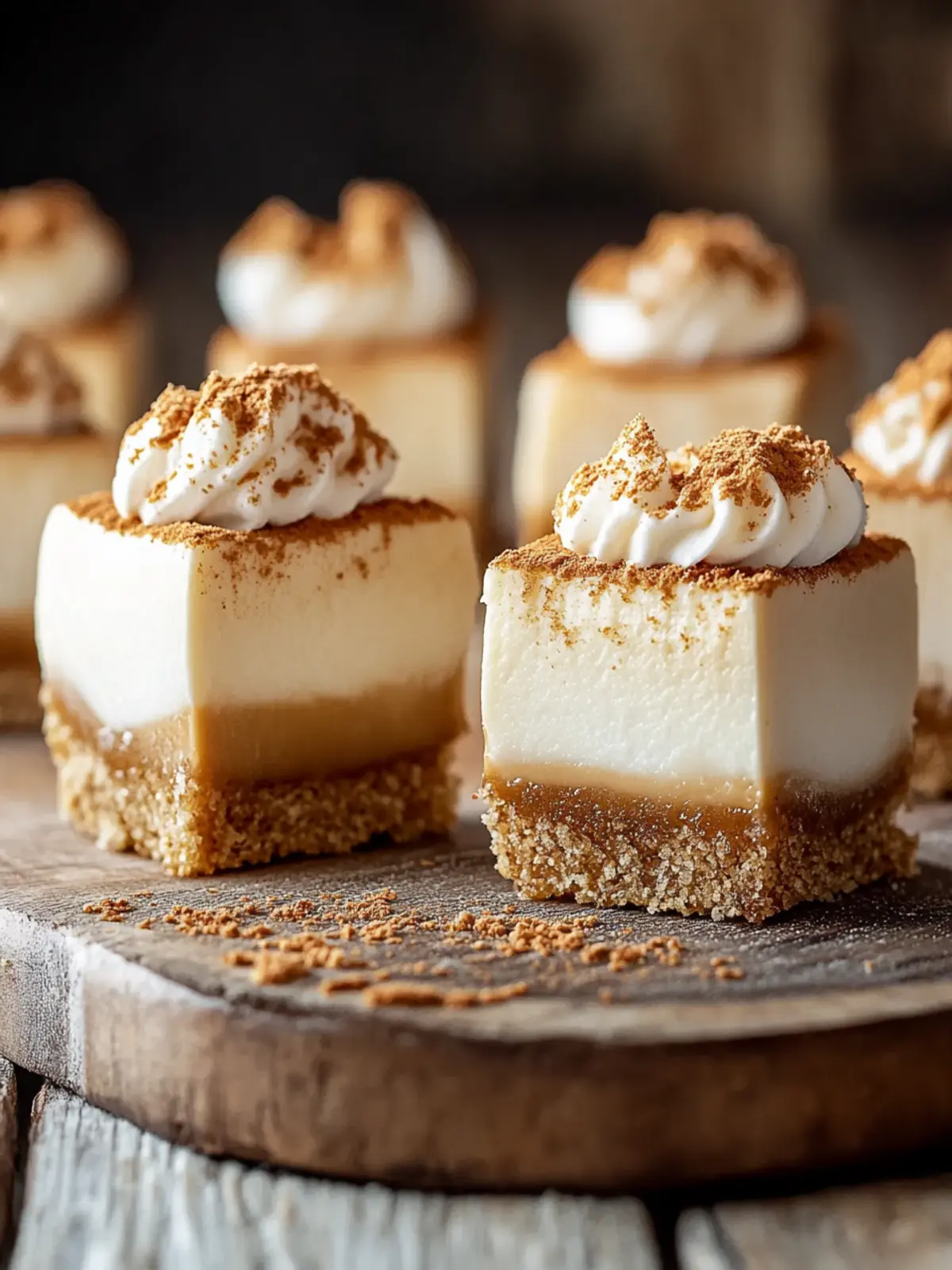 Mini Biscoff Käsekuchen