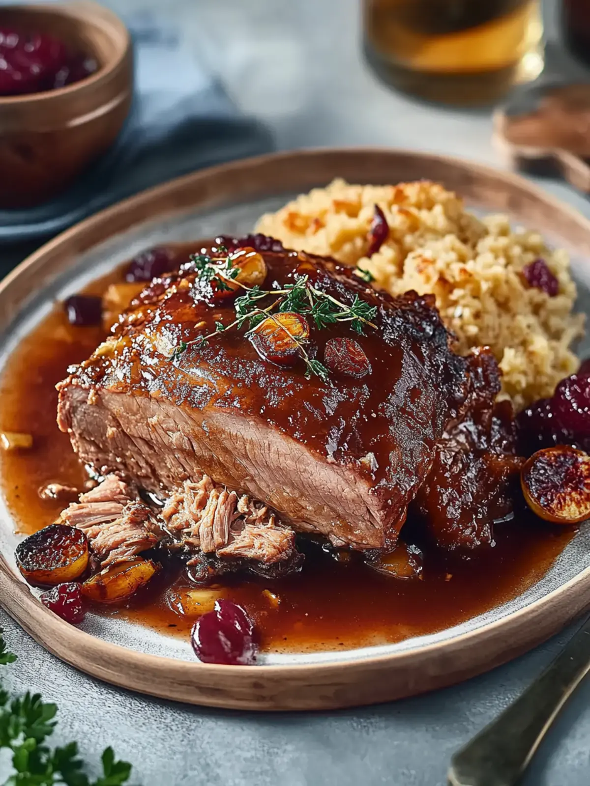 Traditioneller Sauerbraten