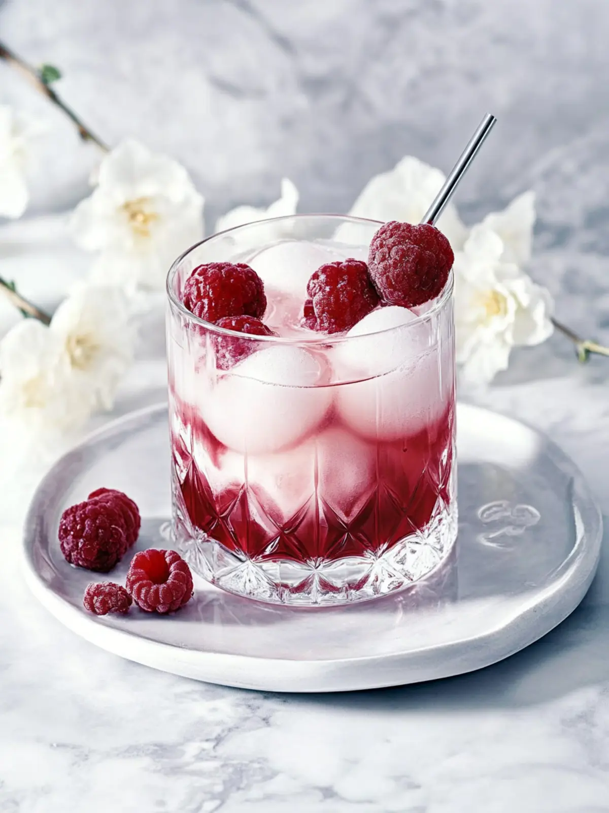 Verdrehte Kirschshots, die funkeln