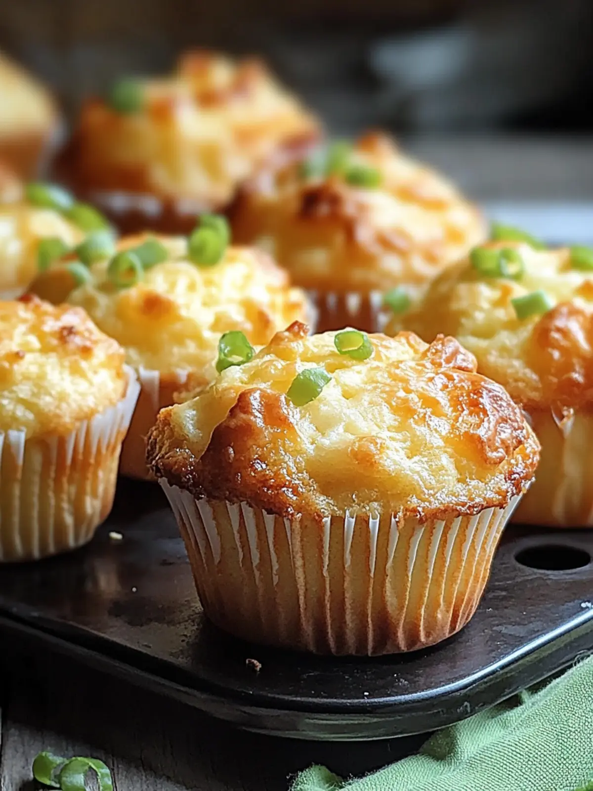 Käse Kartoffel Muffins