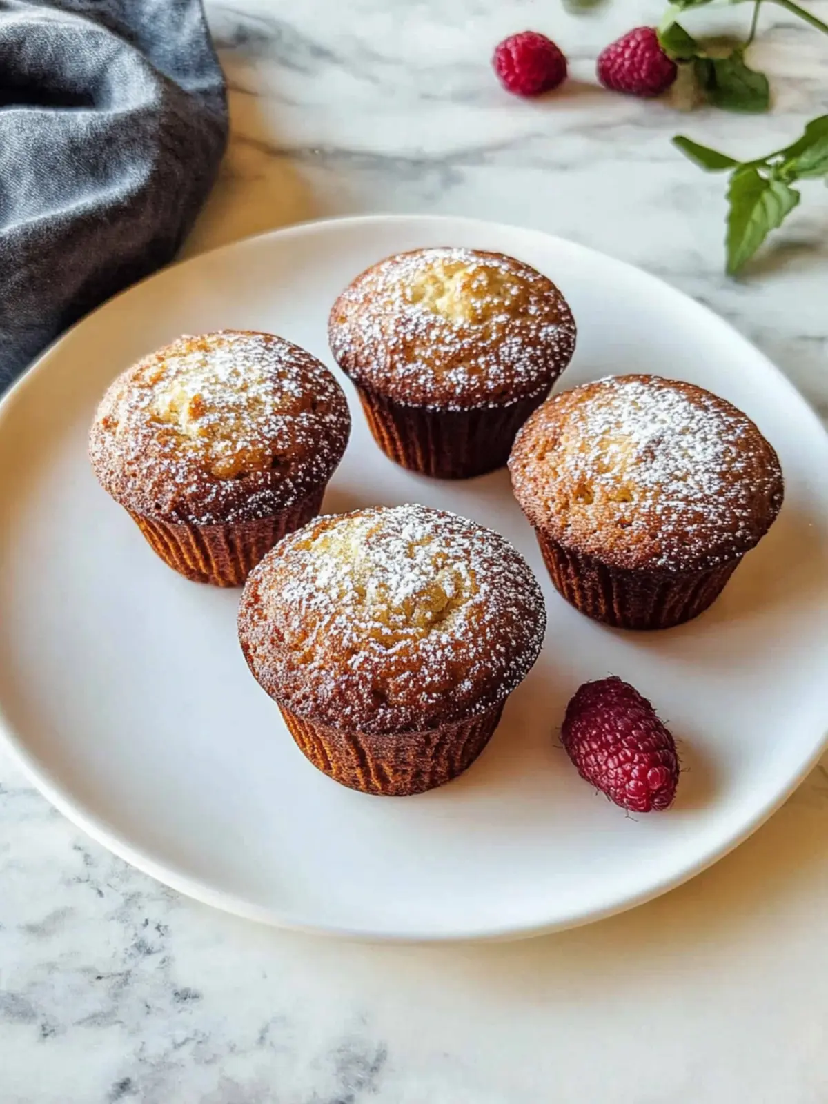 Gewürzte Melassen Morgen Muffins