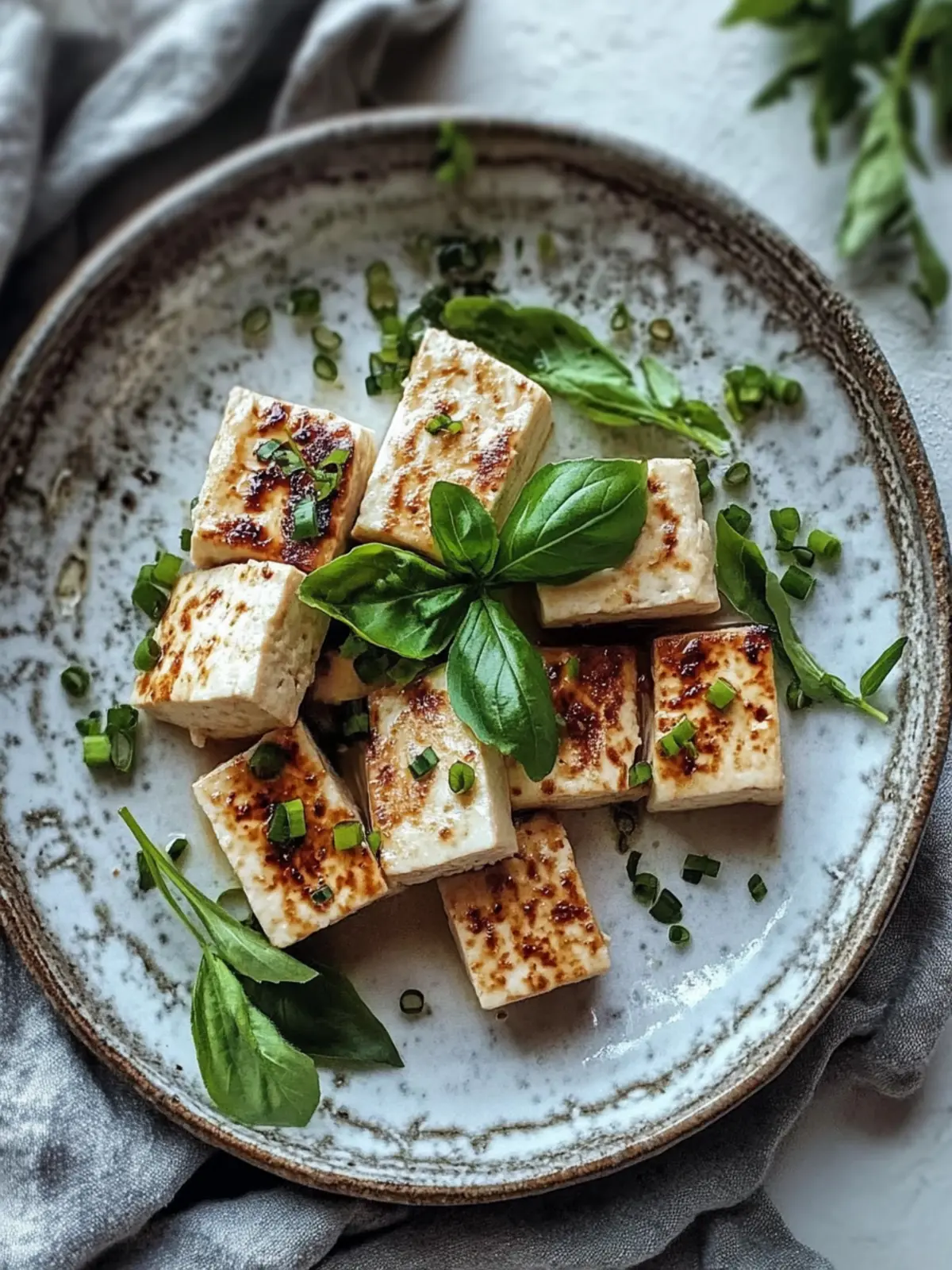 Wie man perfekt knusprigen gebackenen Tofu zubereitet
