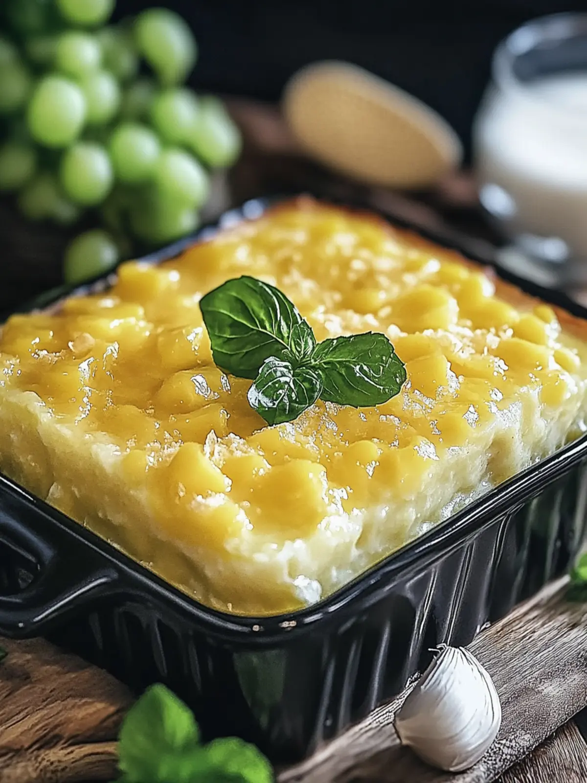 Cremige Sahnekukuruzauflauf