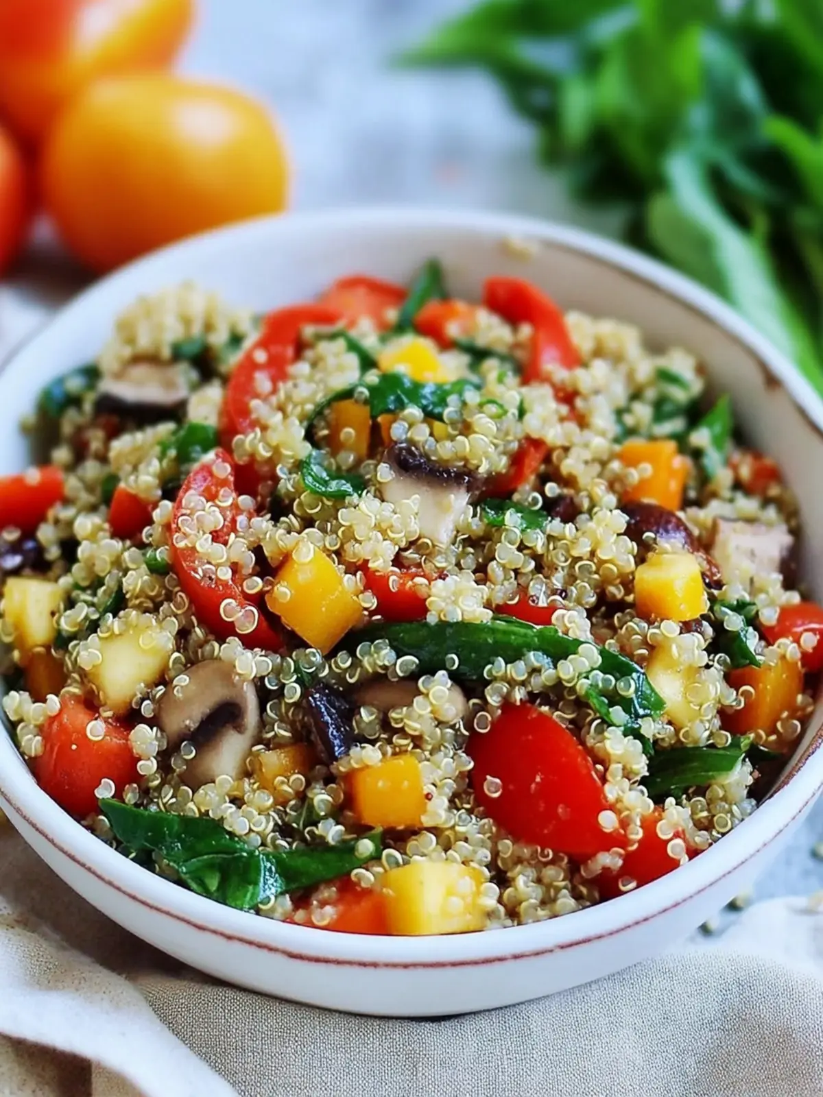 Quinoa mit Gemüse