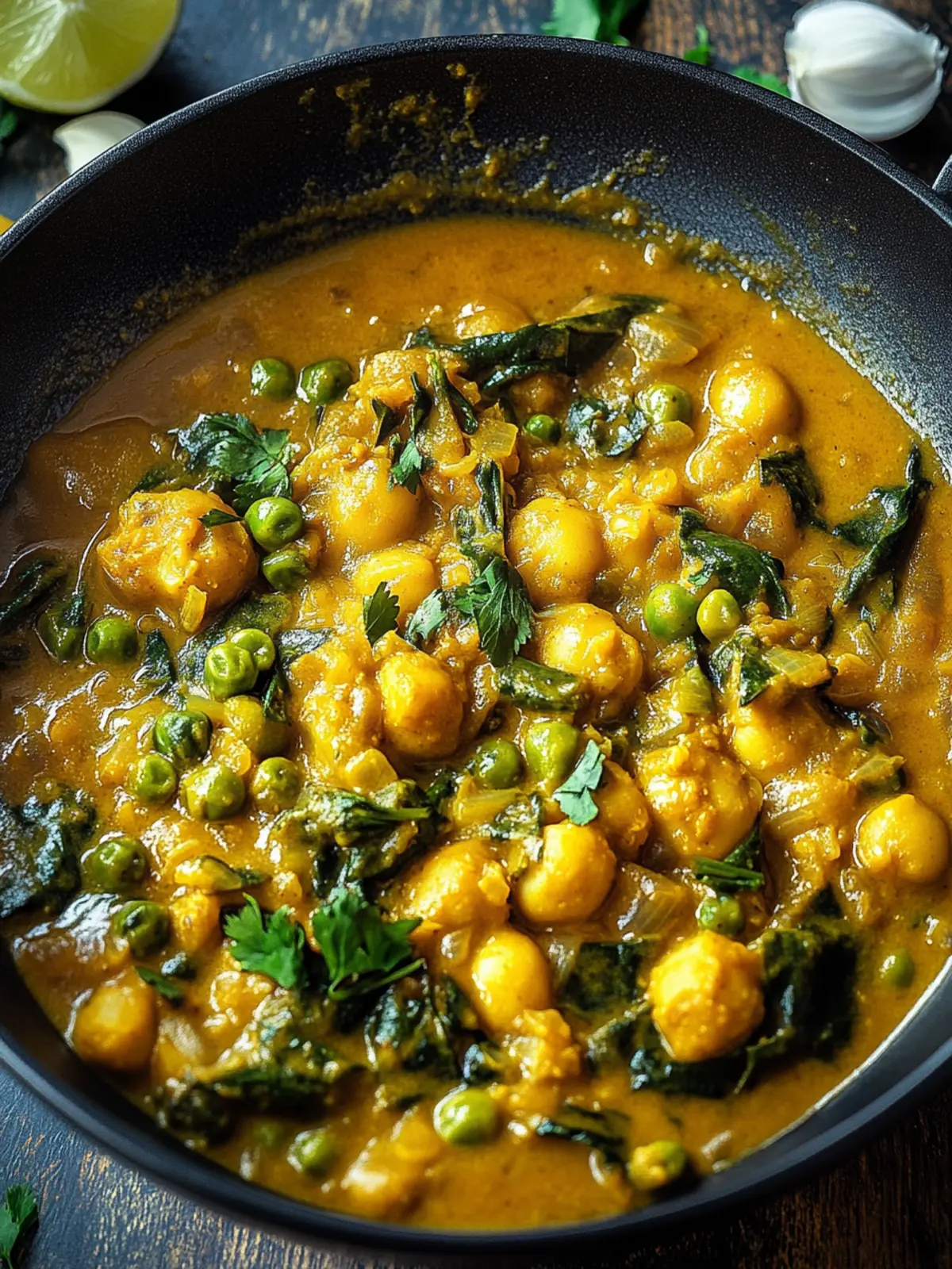 Rosenkohl-Curry mit Kichererbsen