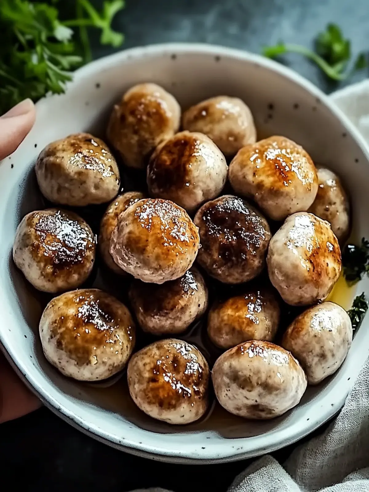 Gesunde vegane Pilzfrikadellen