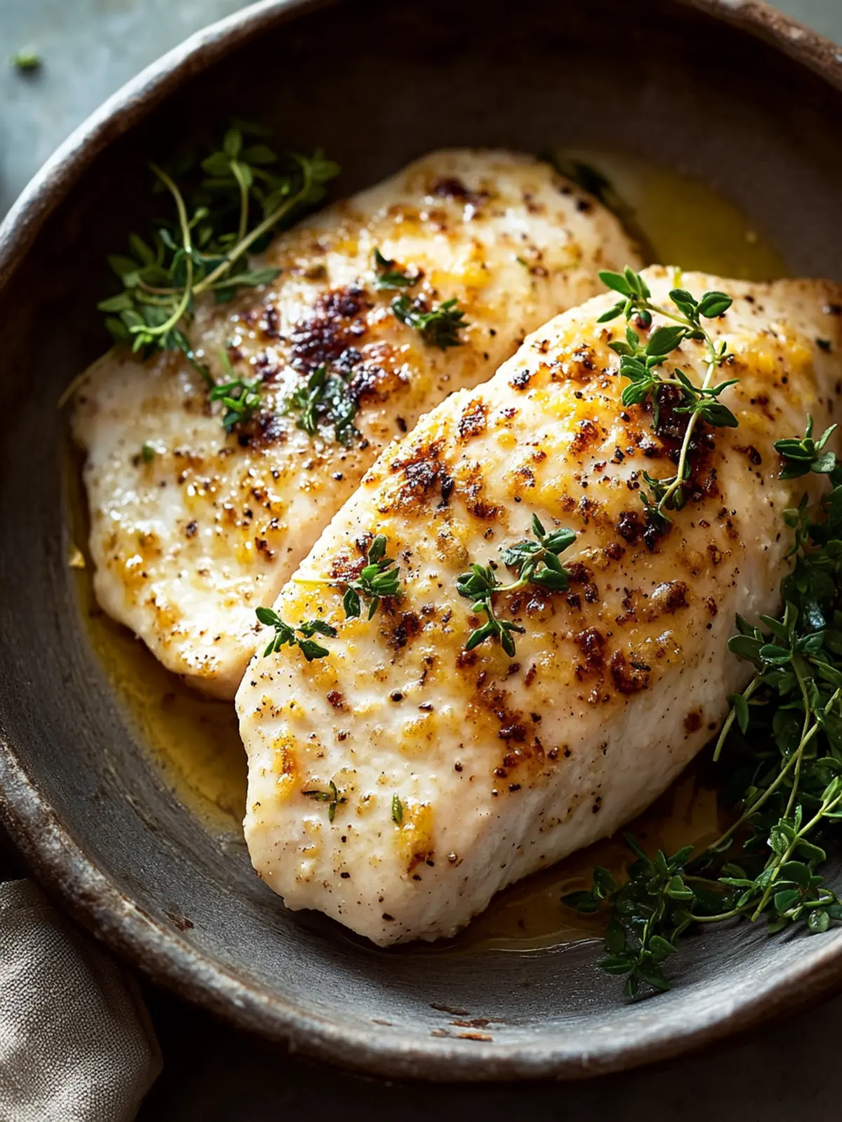 zartschmelzende Hühnerbrust