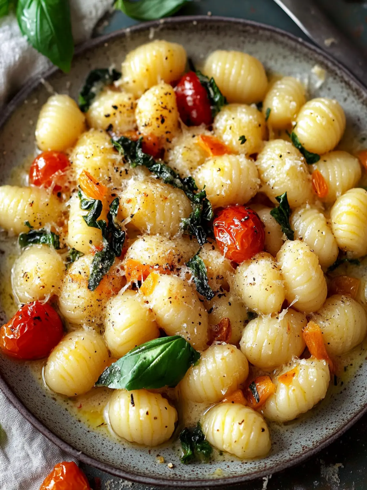 Blechpfanne Gnocchi & Gemüse