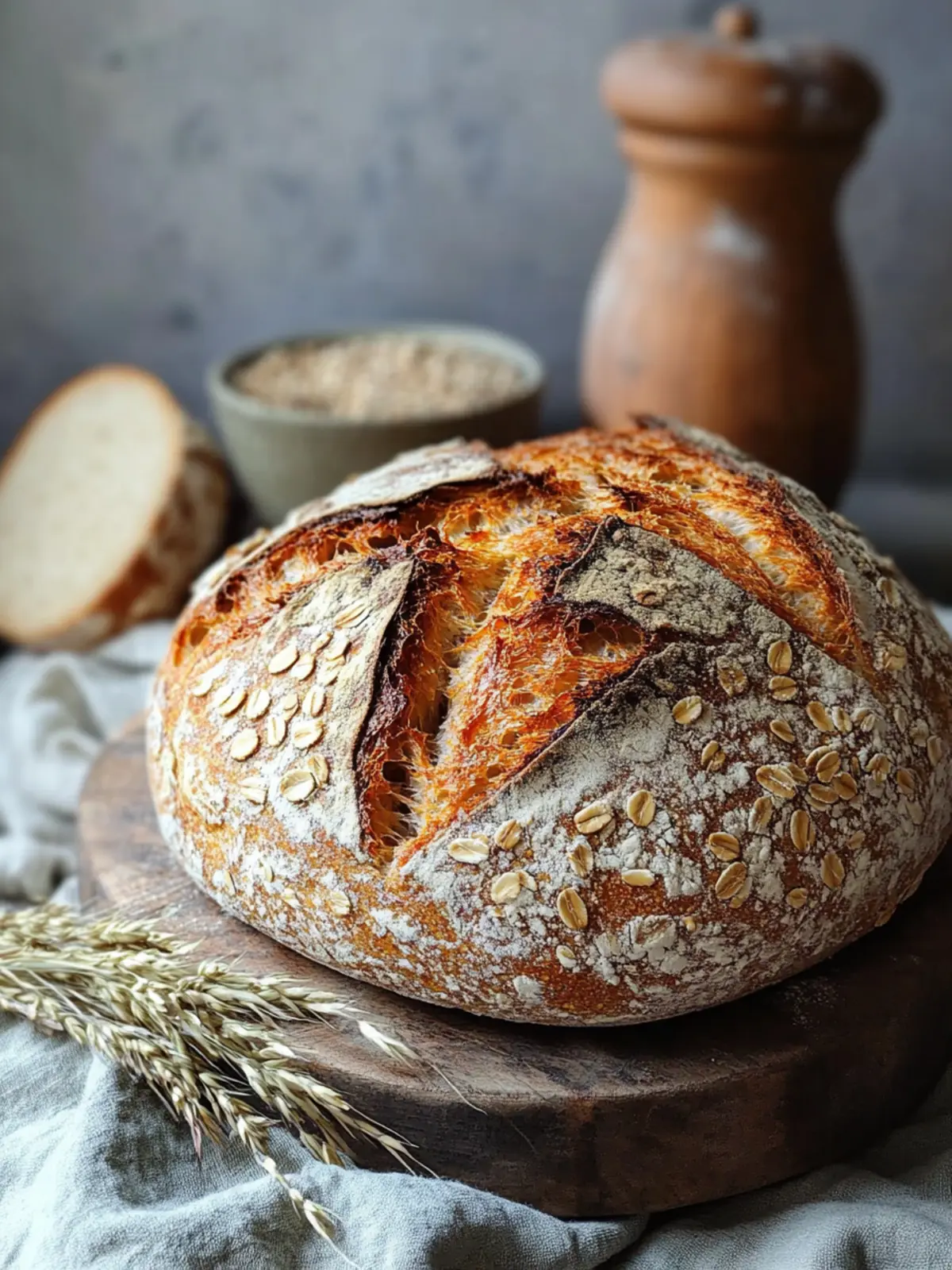 Dinkeljoghurtbrot mit Karotten
