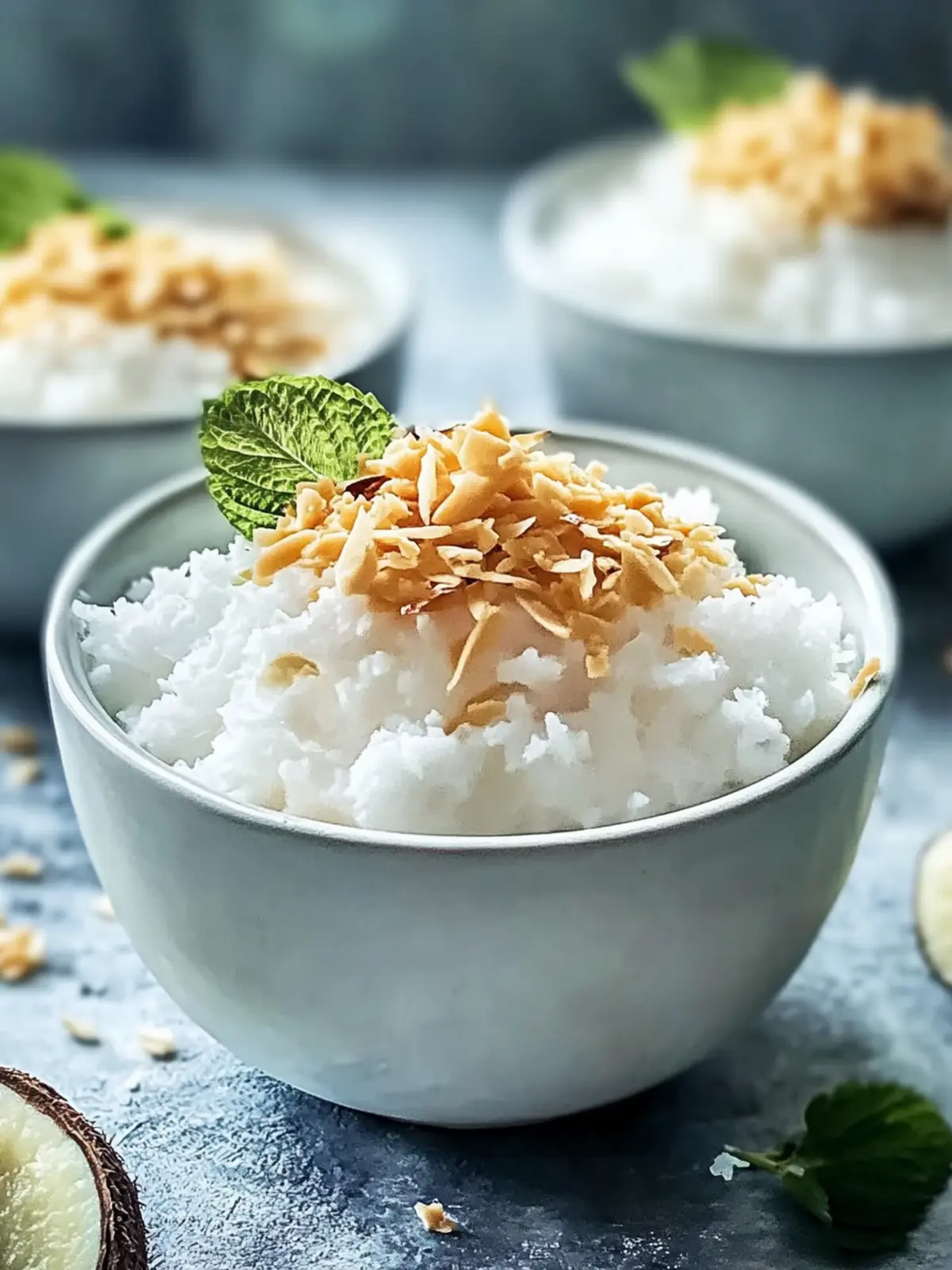 Jamaikanischer Kokosnuss-Süßreis