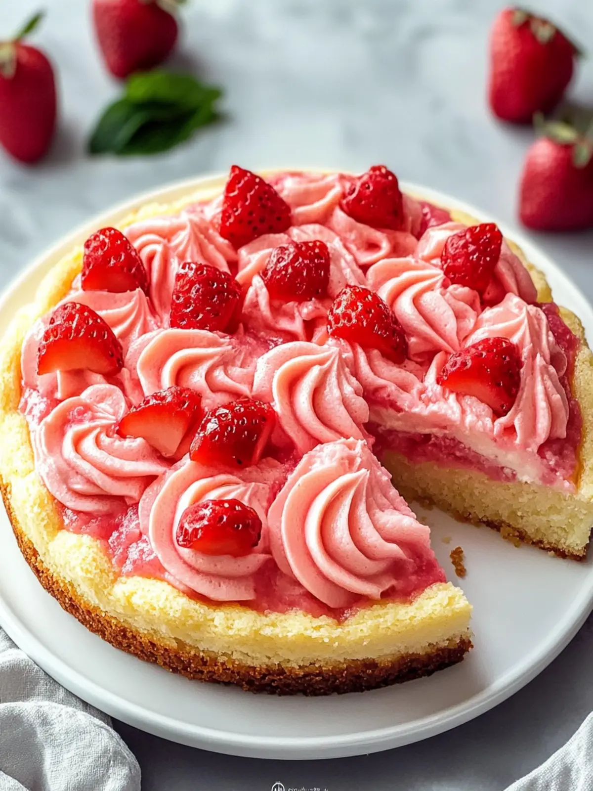 Erdbeer Texas Kuchen