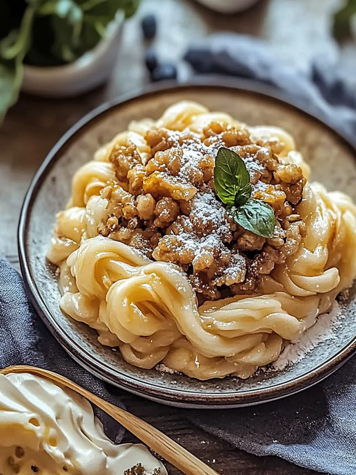 Teigtaschen-Nudelschüssel