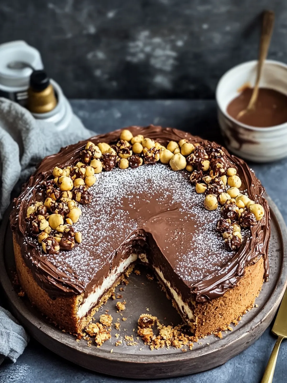 Nutella Käsekuchen