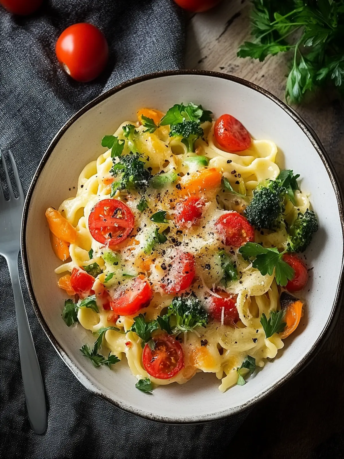 Spätzleauflauf mit Gemüse