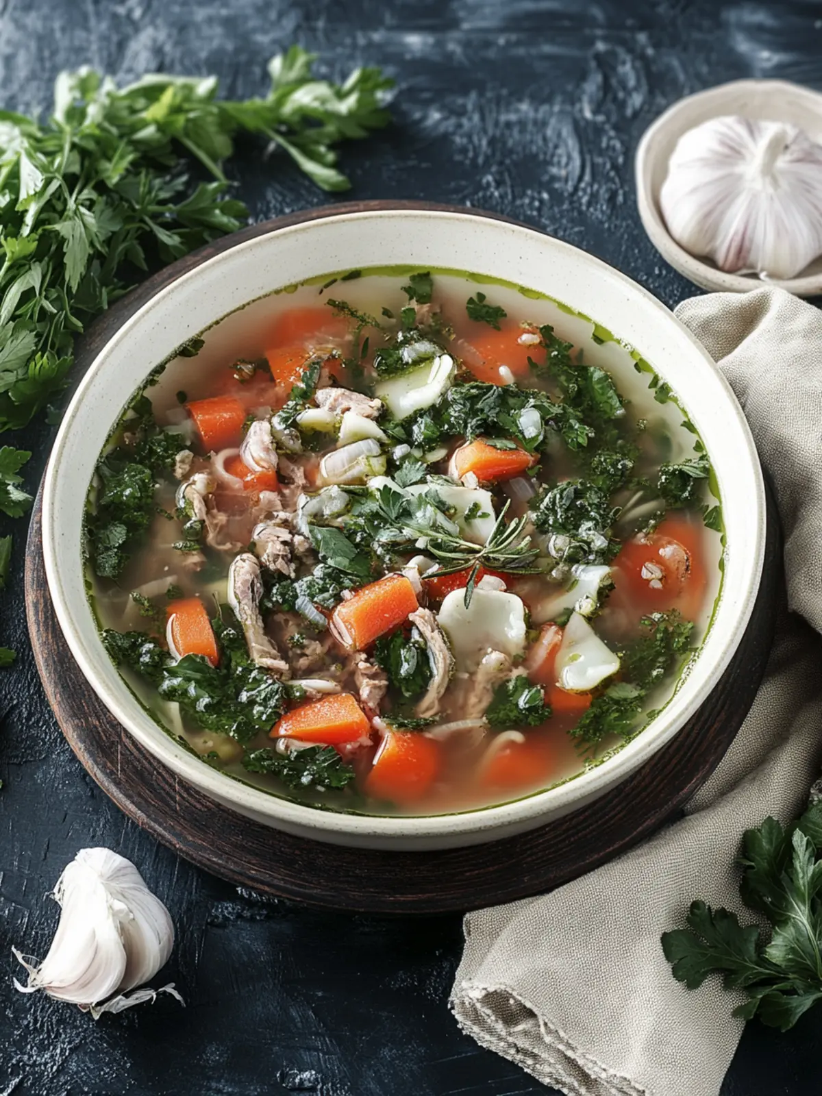 Gemüse-Hotpot-Suppe