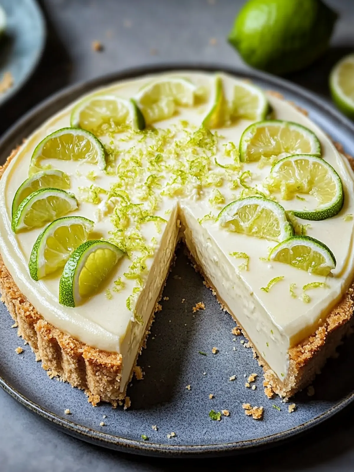 Keto Kein Backen Key Lime Cheesecake