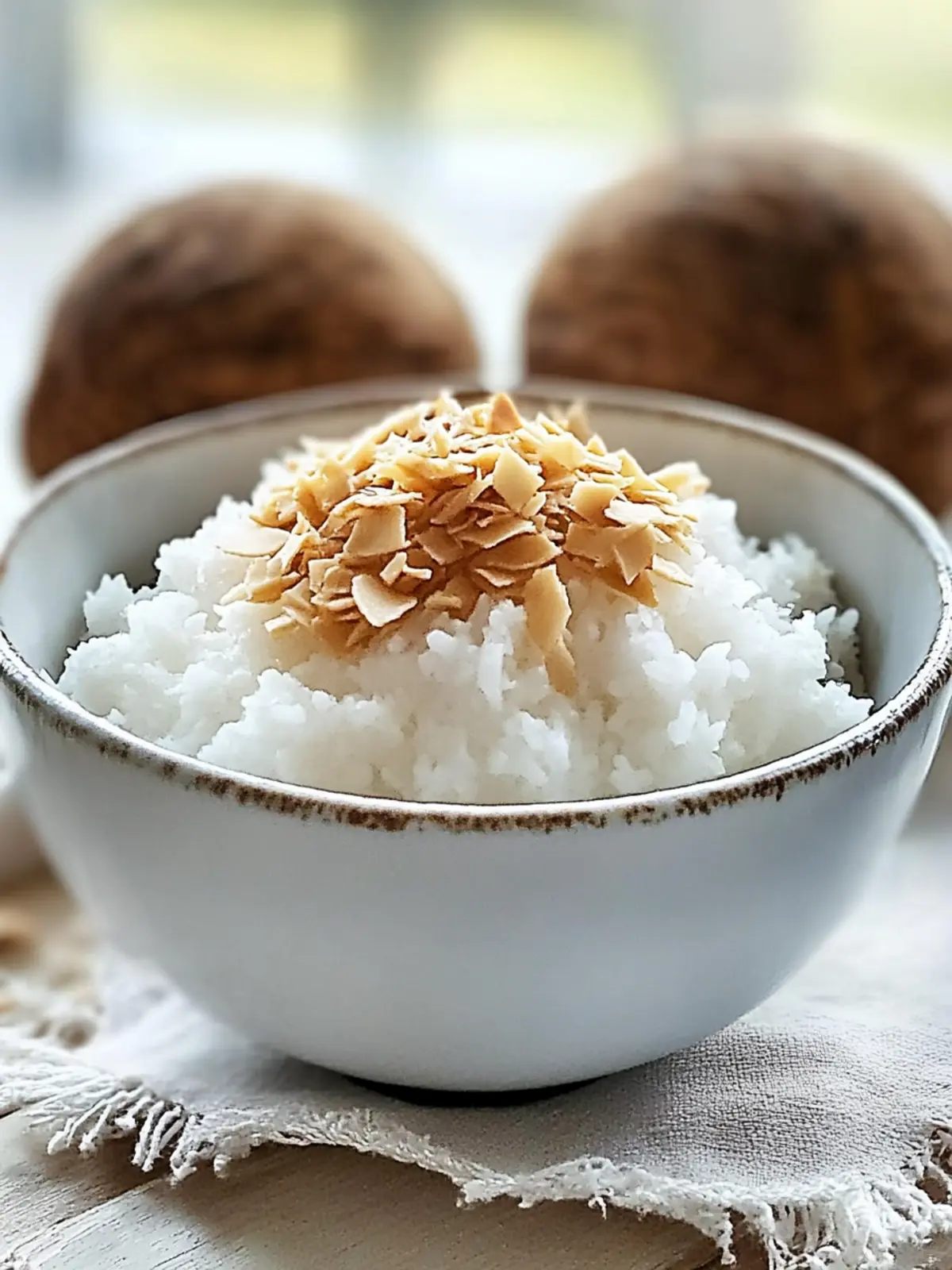 Jamaikanischer Kokosnuss-Süßreis