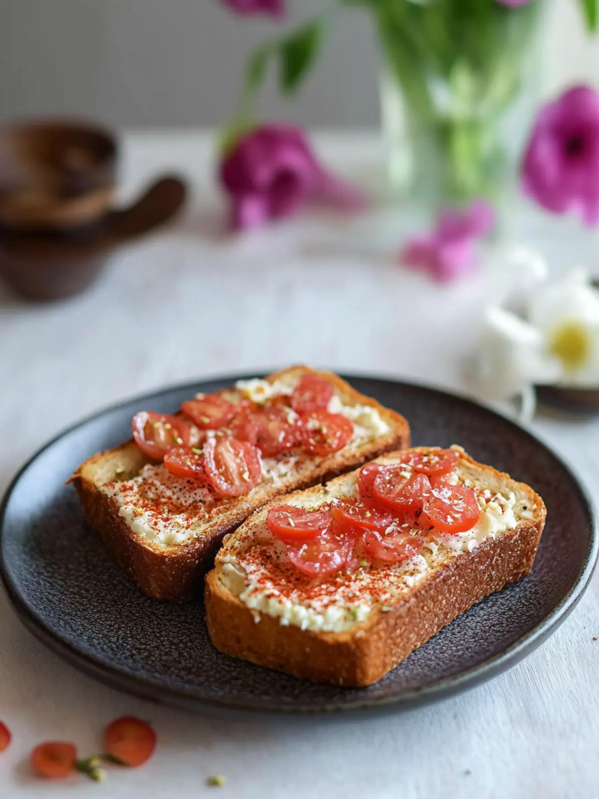 Einfache Heißluftfritteuse Zimtoast