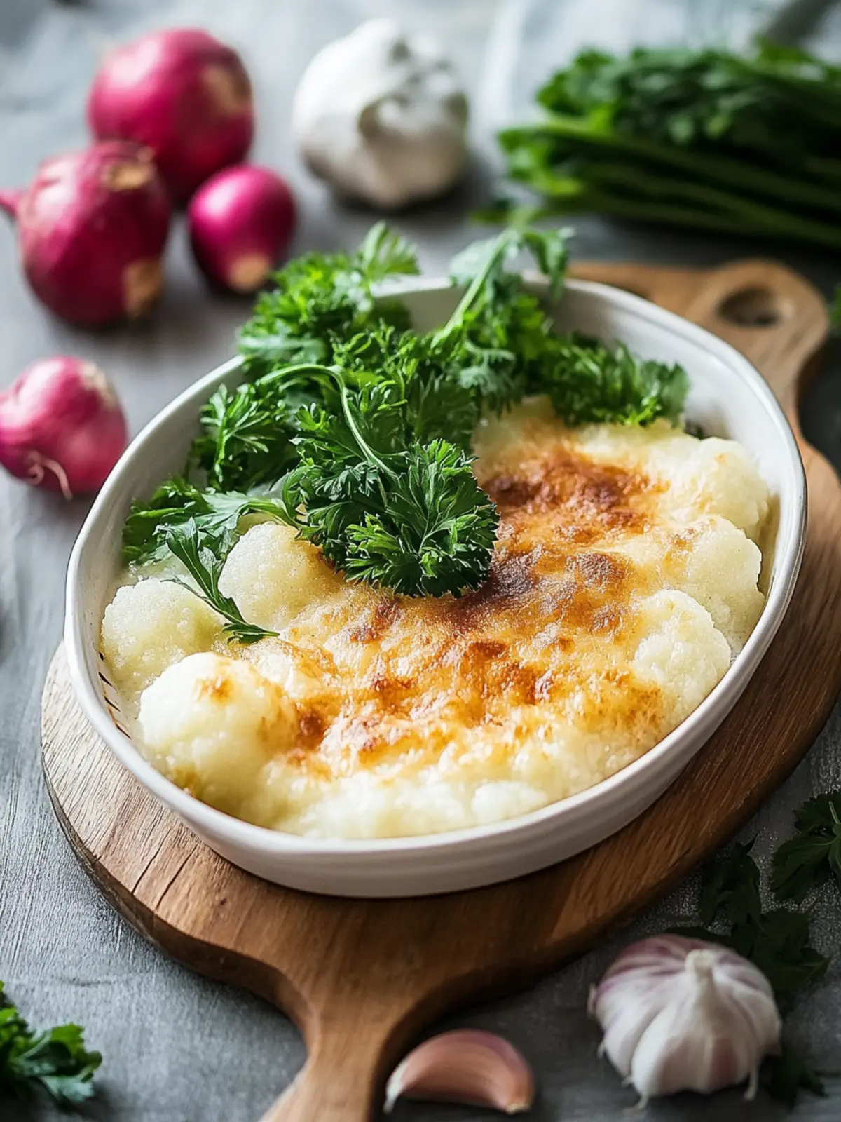 Kohlrabi Auflauf zur Gewichtsreduktion