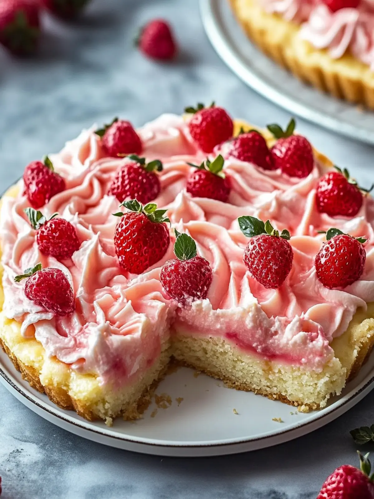 Erdbeer Texas Kuchen