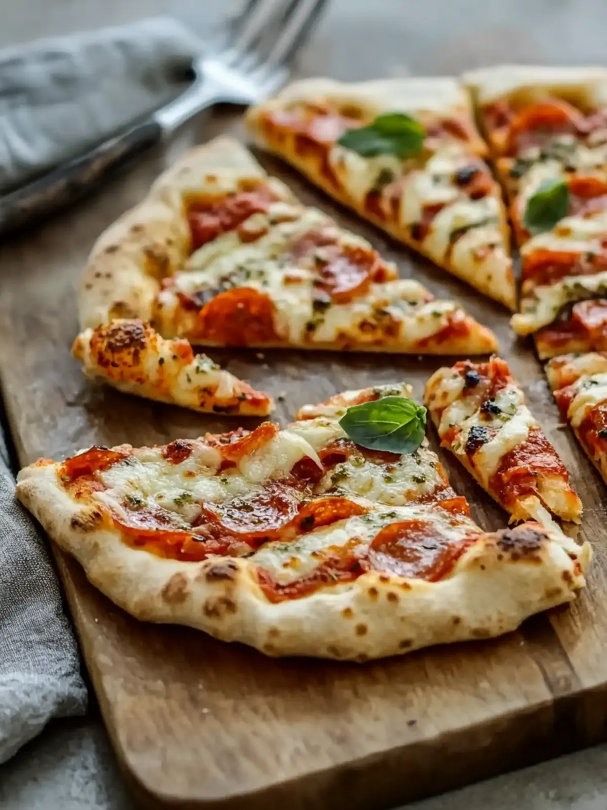 Verdrehte Pizzastangen