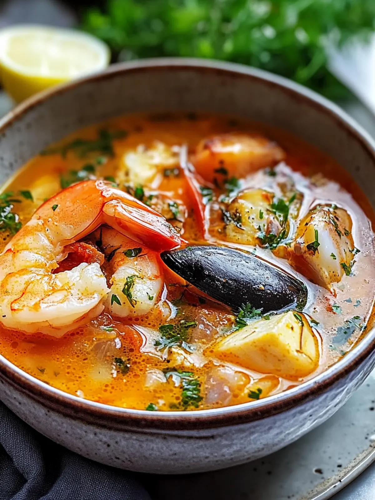 Die perfekte Fischsuppe für Zuhause
