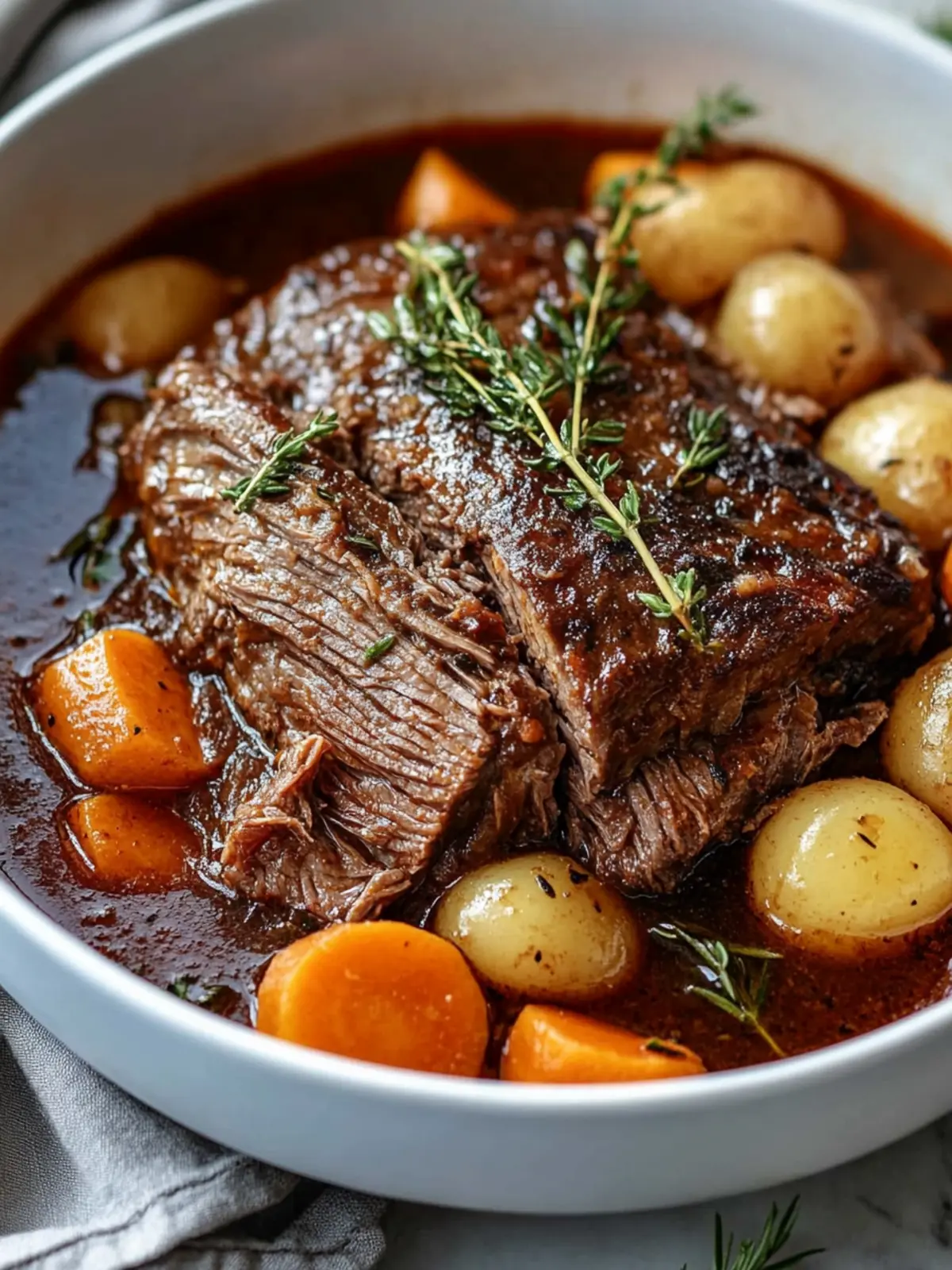 Sauerbraten deutsch Rinderbraten