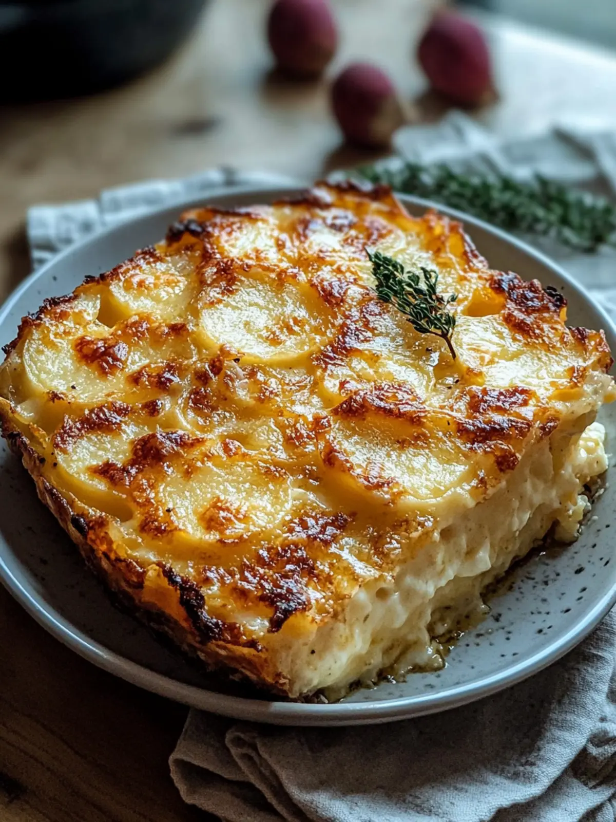 Winterwurzelgemüse-Gratin Freude