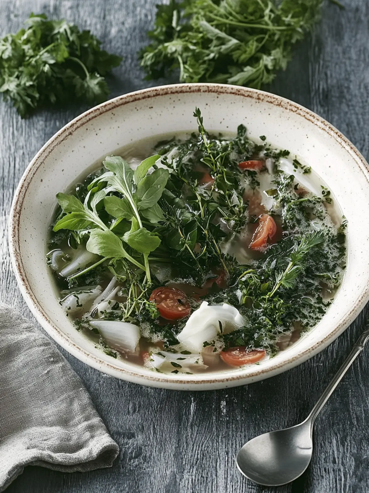 Gemüse-Hotpot-Suppe