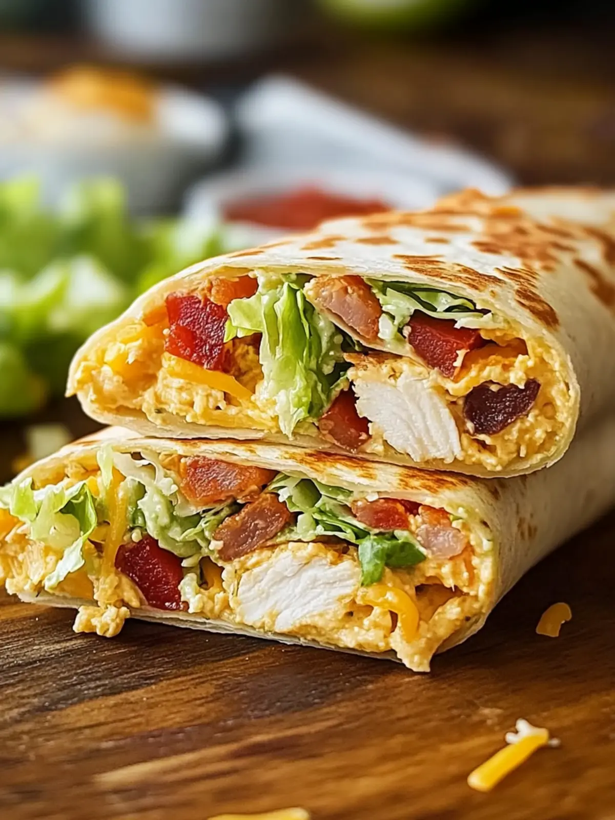 Hähnchen Speck Ranch Crunchwrap