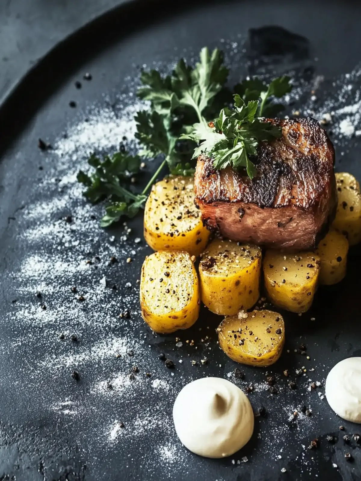 Kartoffel Pavé für extra Knusprigkeit