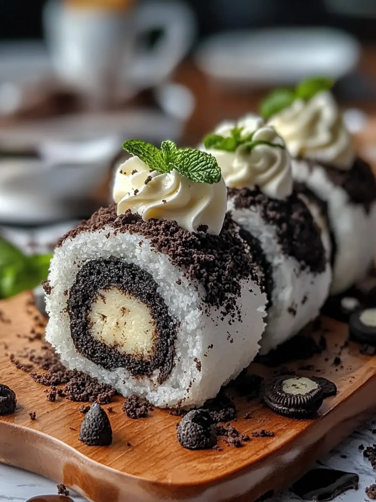 Oreo Sushi Rollen