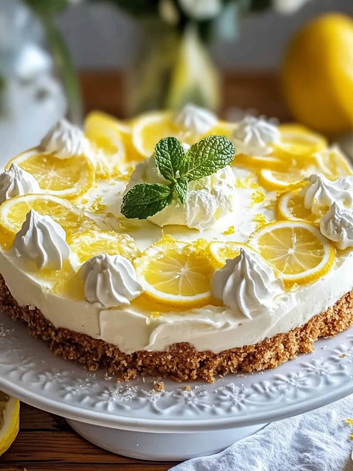 Keine Backen Zitronen Kuchen