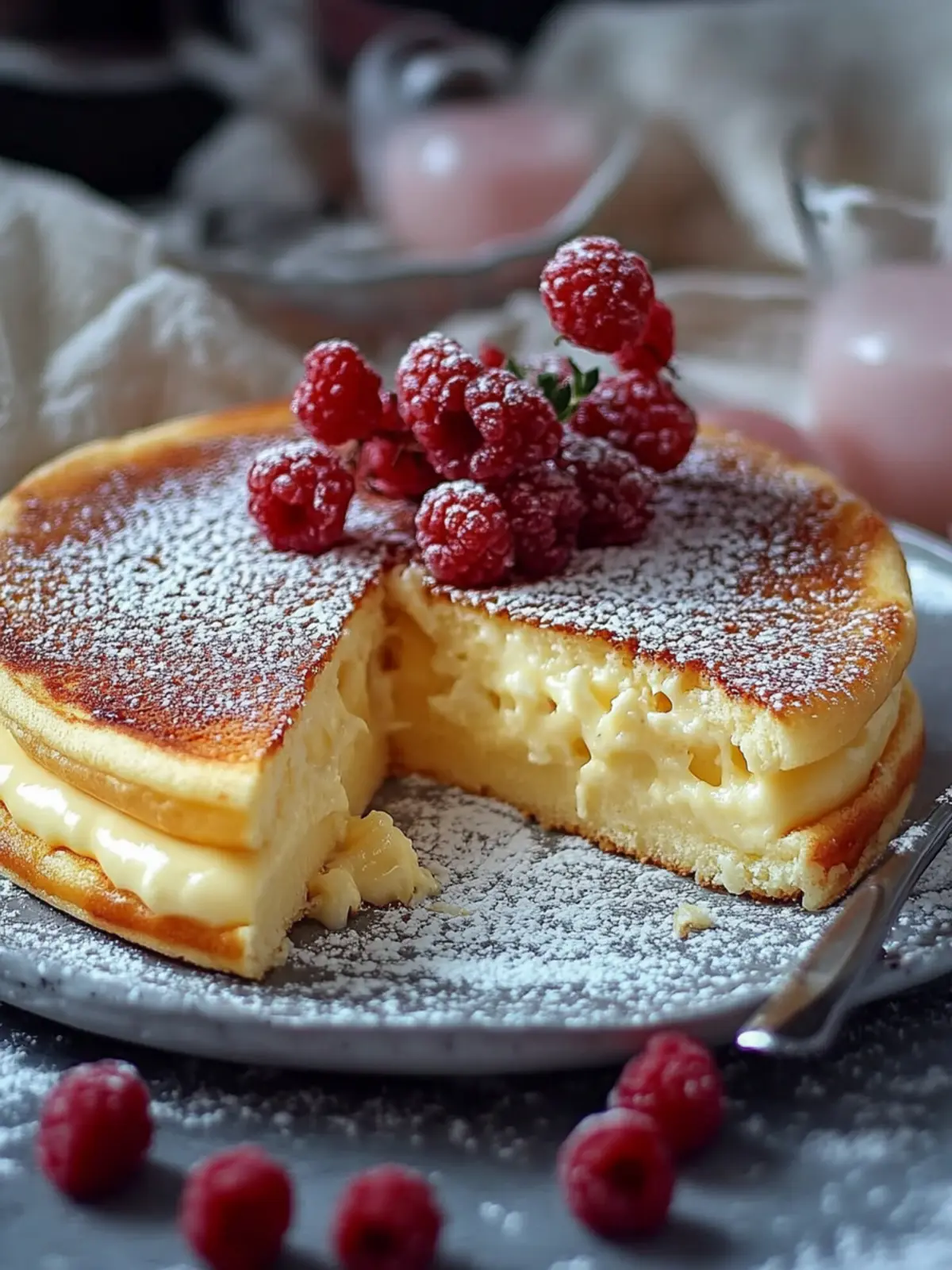 Quark-Pfannkuchen ohne Mehl