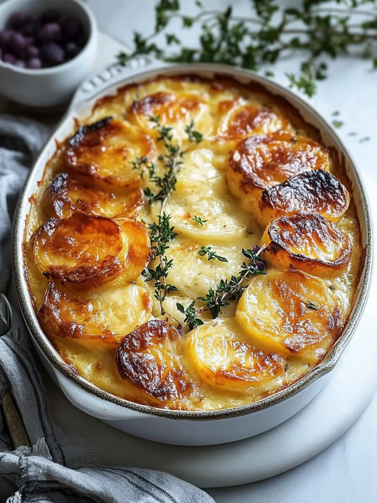 Käse Wurzelgemüse Gratin