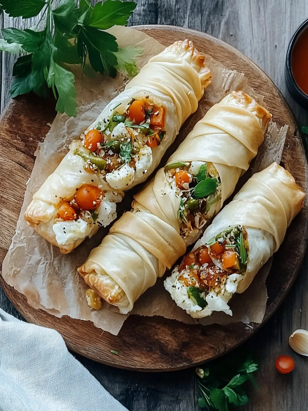 Krautwickel mit veganer Füllung